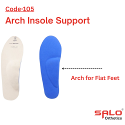 Medial Arch Insole Orthosis Pain Relief Support for Flat Foot