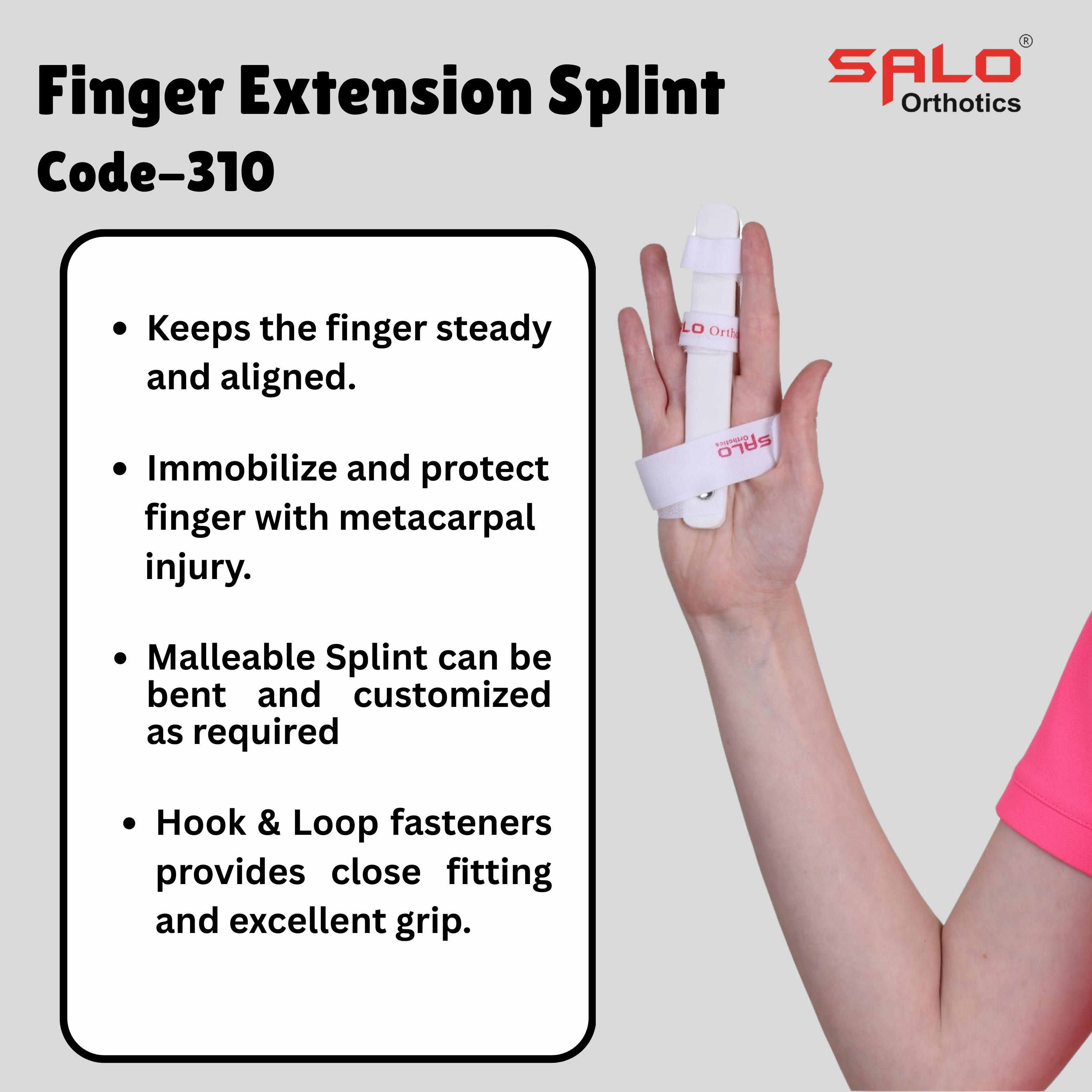 Finger Extension Splint – Support & Stabilization for Finger Injuries - Image 3